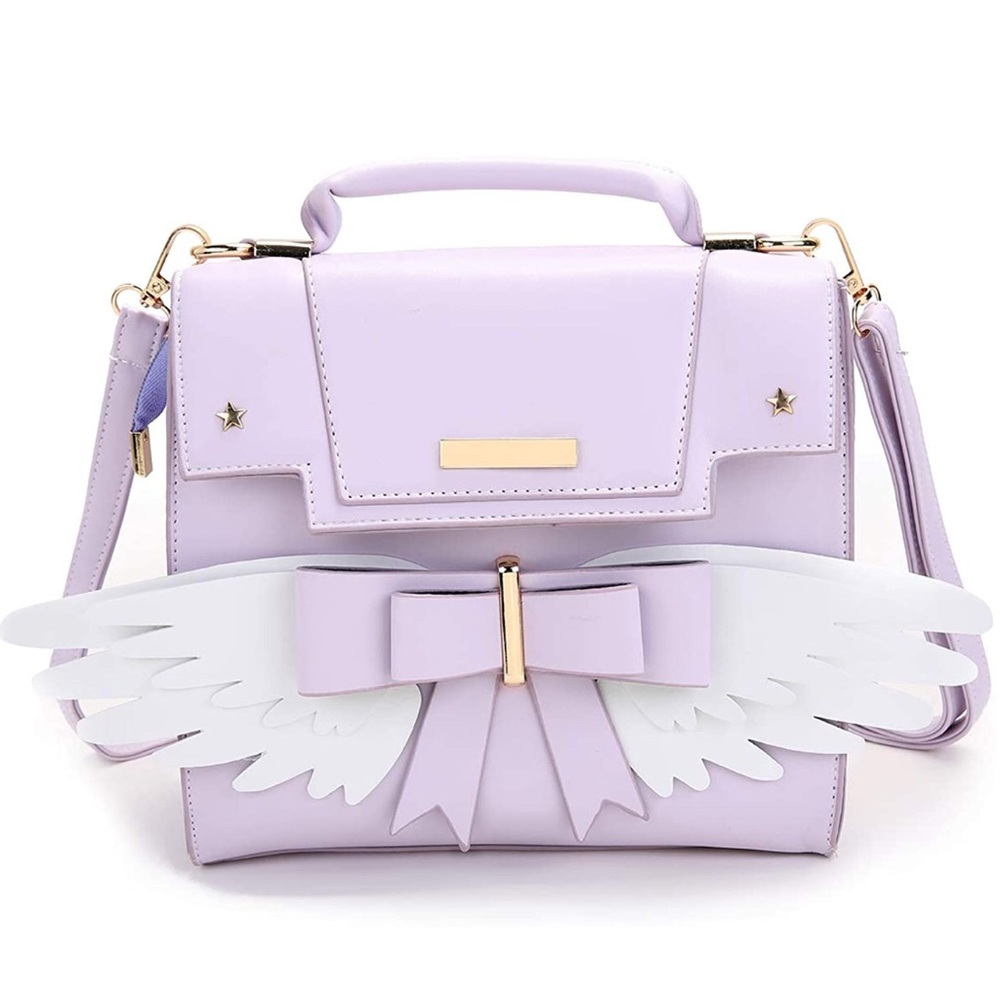 Purple Angel Bow Crossbag